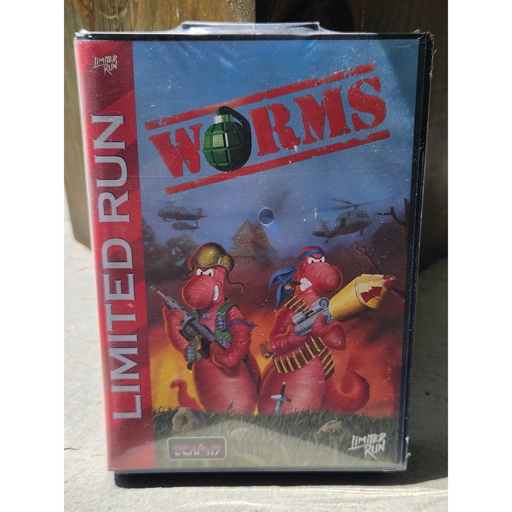 Worms Sega Genesis Limited Run Games Team17 New Sealed Retro‎ Video Game